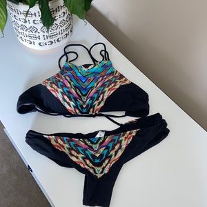 Bikini village halter style bikini (top and bottom)